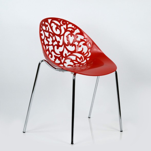 Стул N-223 Кружево металокаркас 