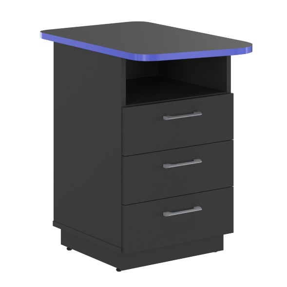 Тумба приставная с цоколем SFLC-3D.2A 467х735х745 SKILLL