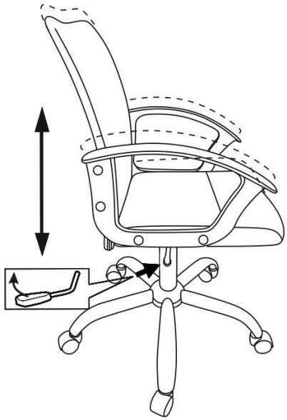 Кресло Бюрократ CH-590SL