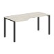 Стол эргономичный XS6CET 169(L) белый/антрацит 1600х900х750 XTEN-S60