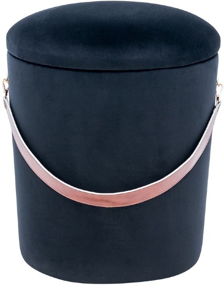 Пуф Leset Бакет черный