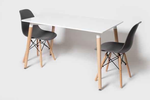 Стол Oslo Rectangle WT, 120х80 см