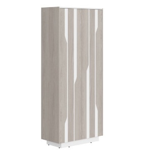 Шкаф СФ-574401 Дуб светлый/Белый премиум 900х430х2100 LINE