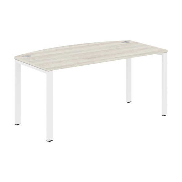 Стол руководителя XS6ET 169 белый/антрацит 1600х867х750 XTEN-S60