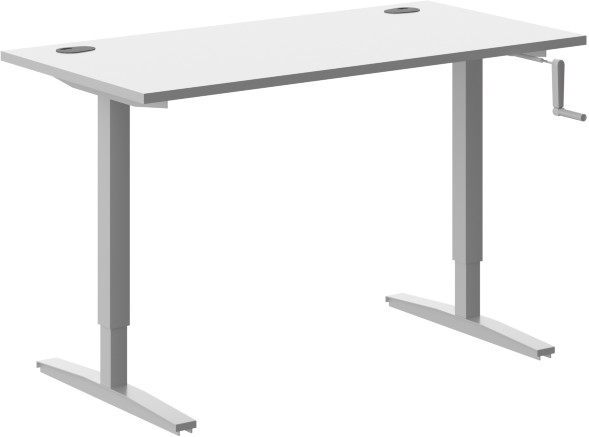 Стол письменный XTUP 147 Белый/Серый 1400х700х750 XTEN-UP