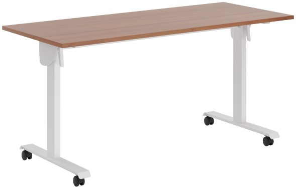 Стол складной CST 1565 Орех Французский/Белый 1550х650х750 IMAGO MOBILE LITE