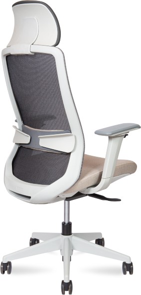 Кресло руководителя Norden Como серый пластик