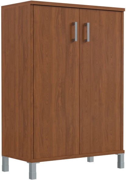 Шкаф средний с глухими дверьми B 420.6 Орех Гарда 900х450х1286