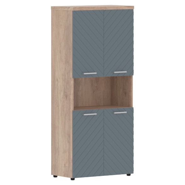 Шкаф с комплектами малых дверей и топом TLHC 85.4 856х450х1968 TORR LUX