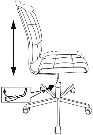 Кресло Бюрократ CH-330M/LT